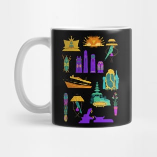 Adventureland Icons Mug